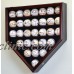 30 Baseball Home Plate Display Case Wall Cabinet Holder - Lockable -Ultra Clear   232354684282